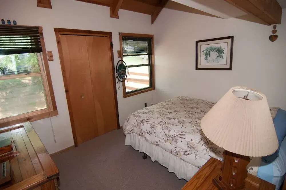 Cottage with balcony