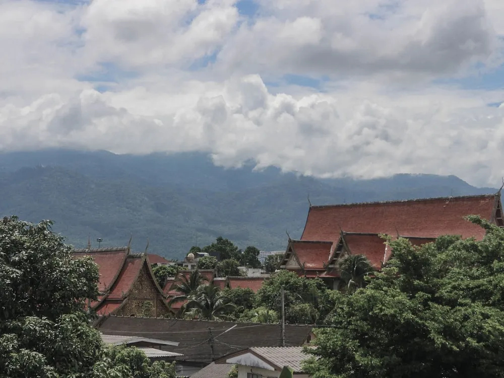 Standard Double Duplex room with balcony and with mountain view (full double bed)