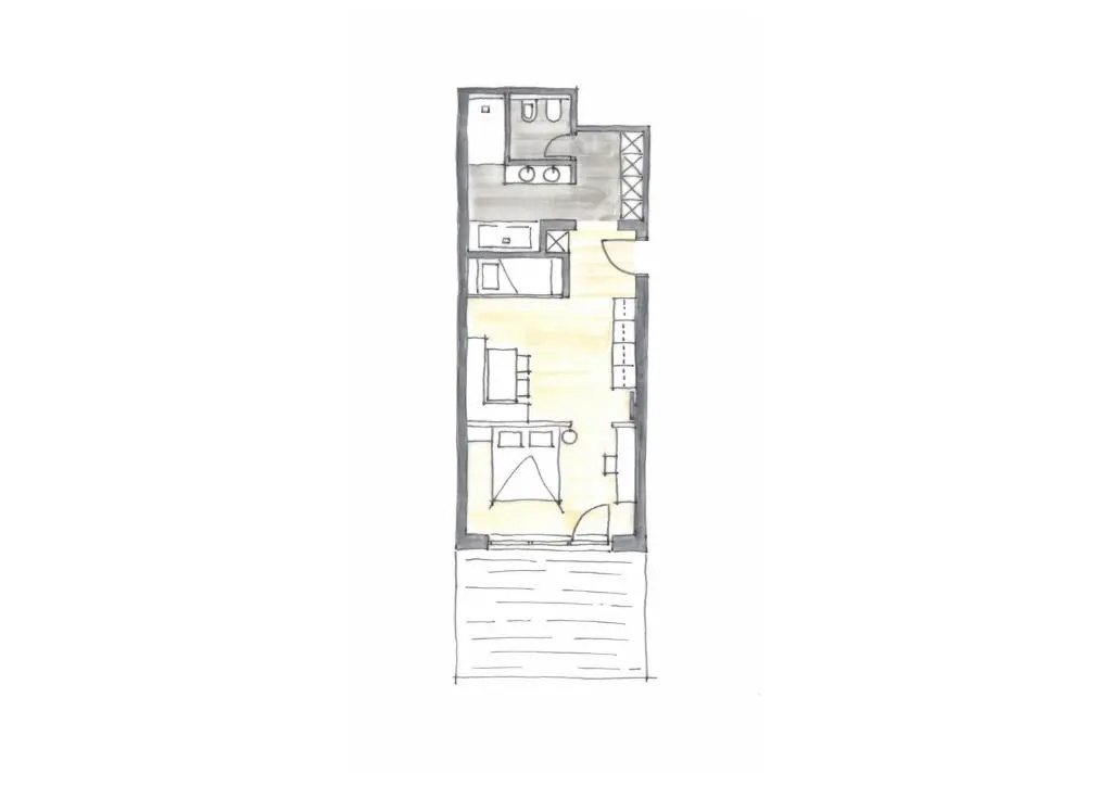 Suite with garden view