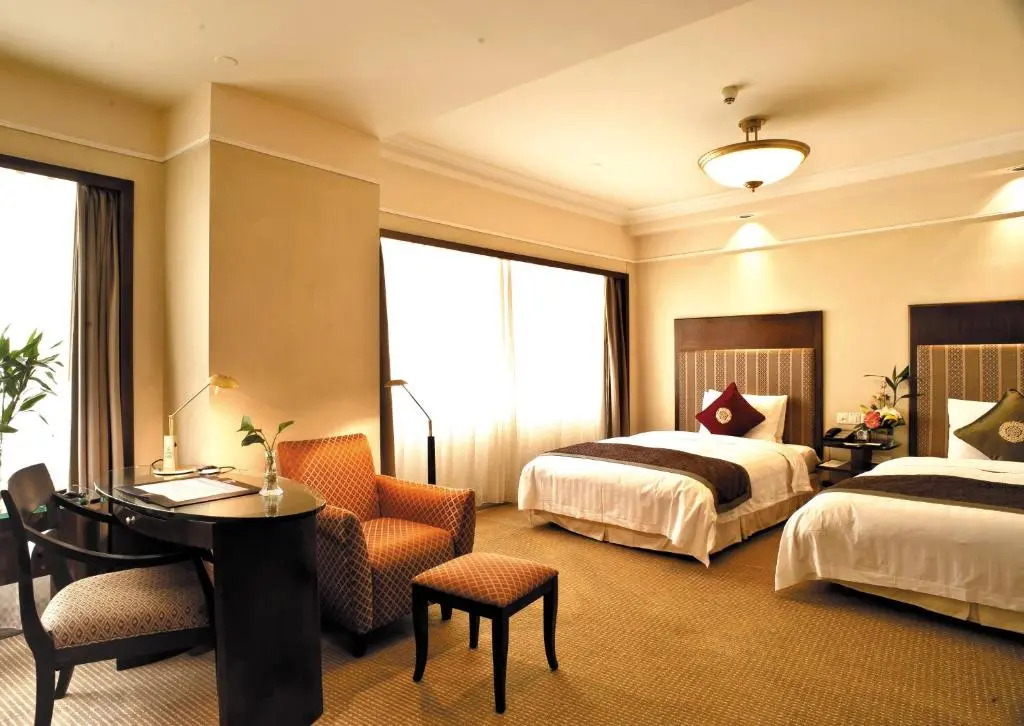 豪華雙人房，市景，雙人床