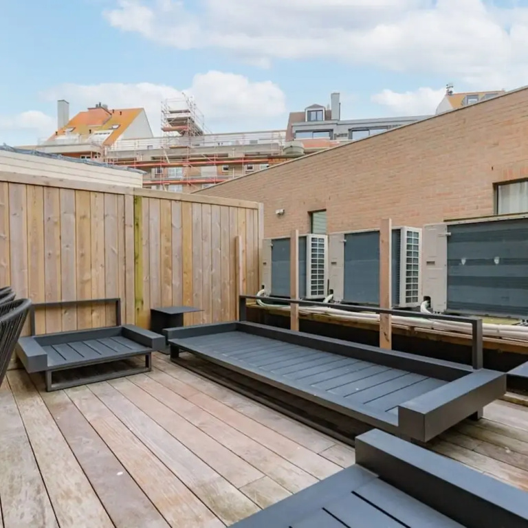 Trendy Apartment on top Location in Knokke for 7