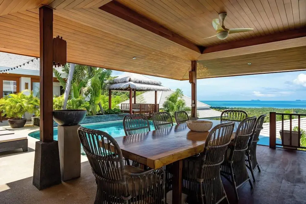 5 Bed Sea View Villa In Bophut - Kbr25