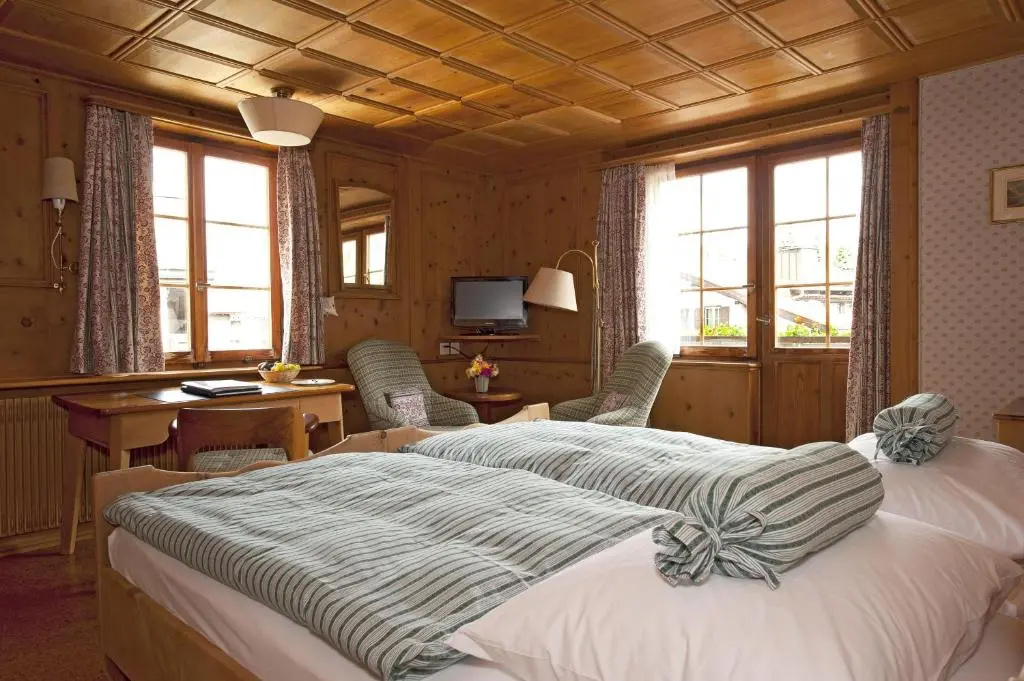 Hotel Chesa Grischuna - Chambres