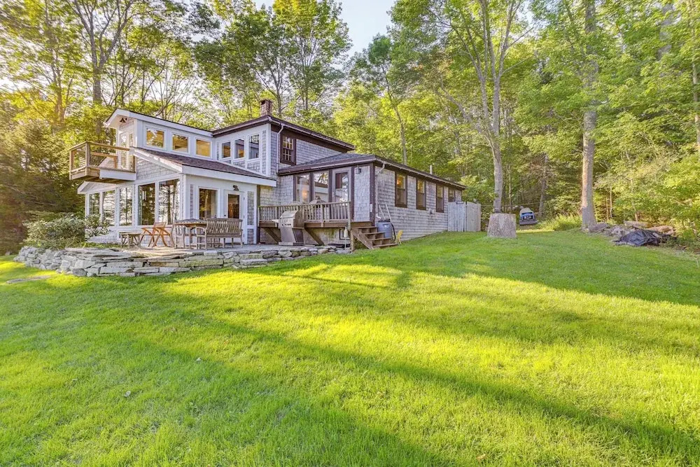 Oceanfront Frenchman Bay Home: Stunning View!