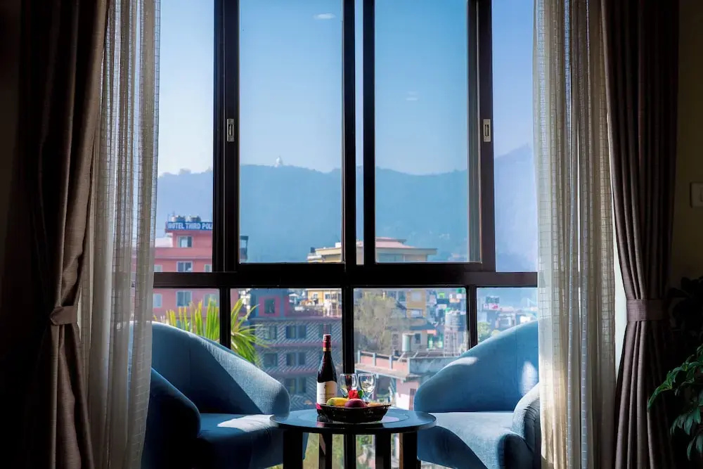 Deluxe Double room with balcony (full double bed)