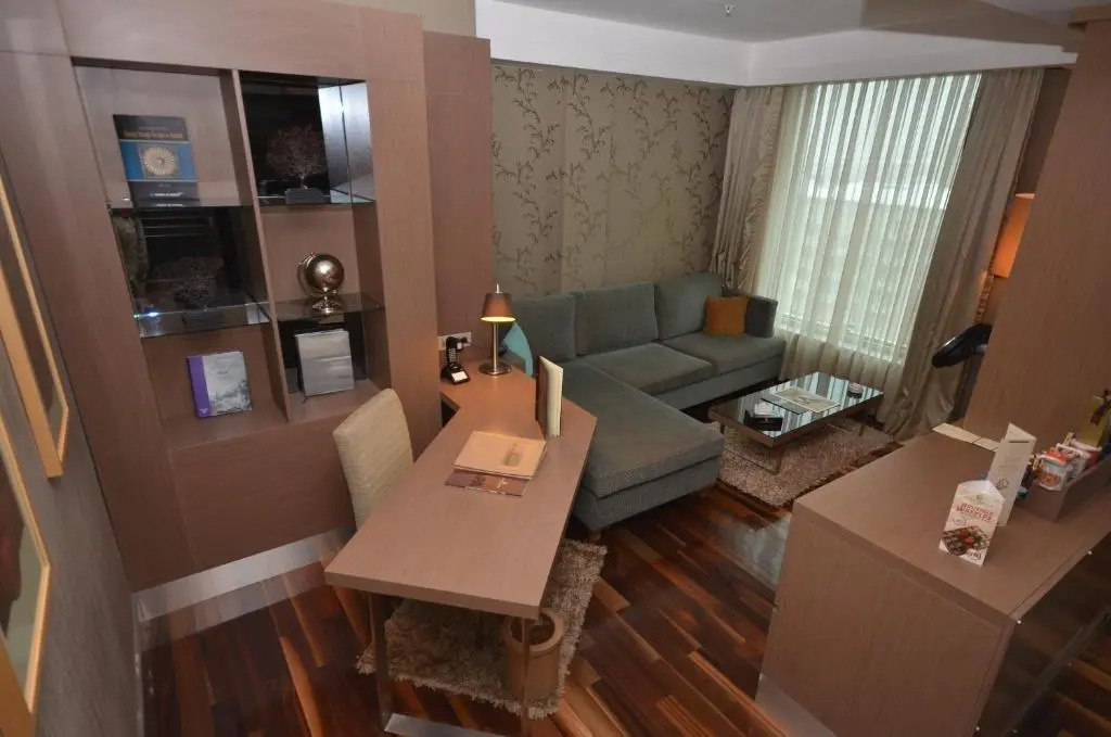 Люкс Residential с гидромассажной ванной и парилкой в Avantgarde Urban Levent