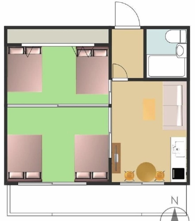 Namba Sunshine Apartment 사진 4