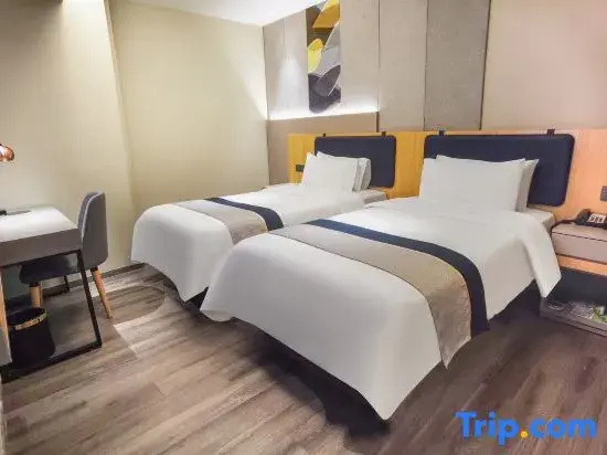 Home Inn Shanghai Jinshajiang Road and Daduhe Road Metro Station - Chambres