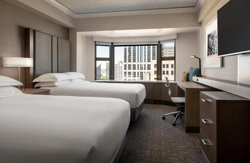 Exec Floor Double room (twin beds)