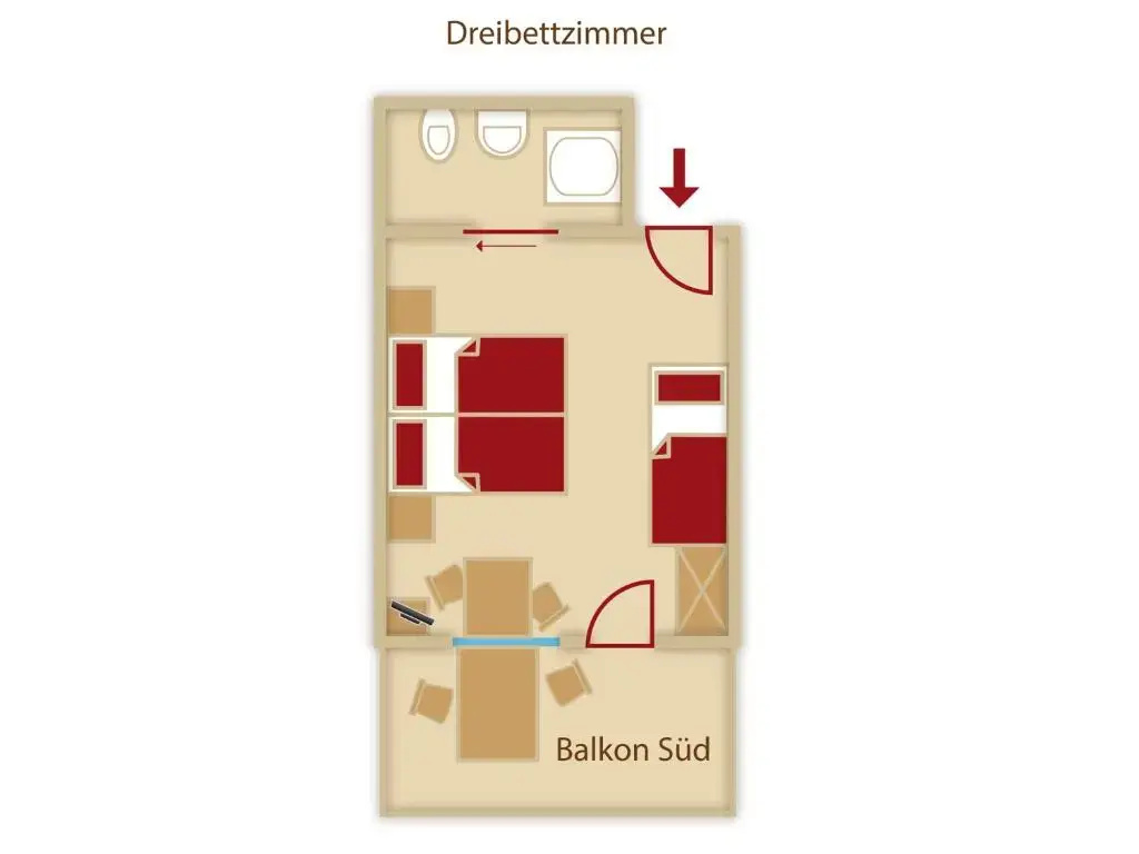 Standard Triple room