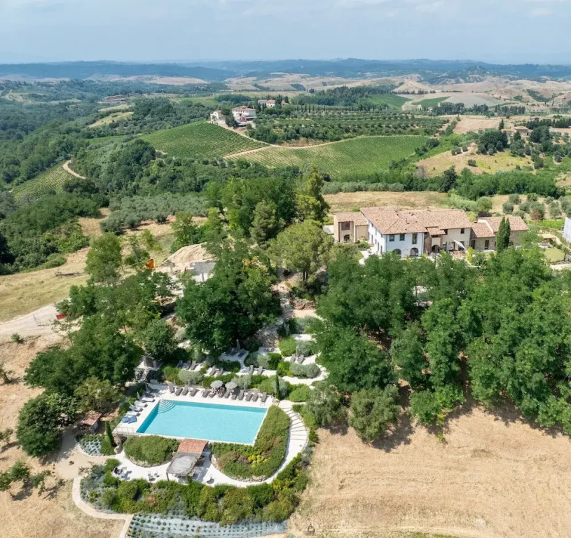Ciliegino Apartment Pool Landscape View Montaione Toscana
