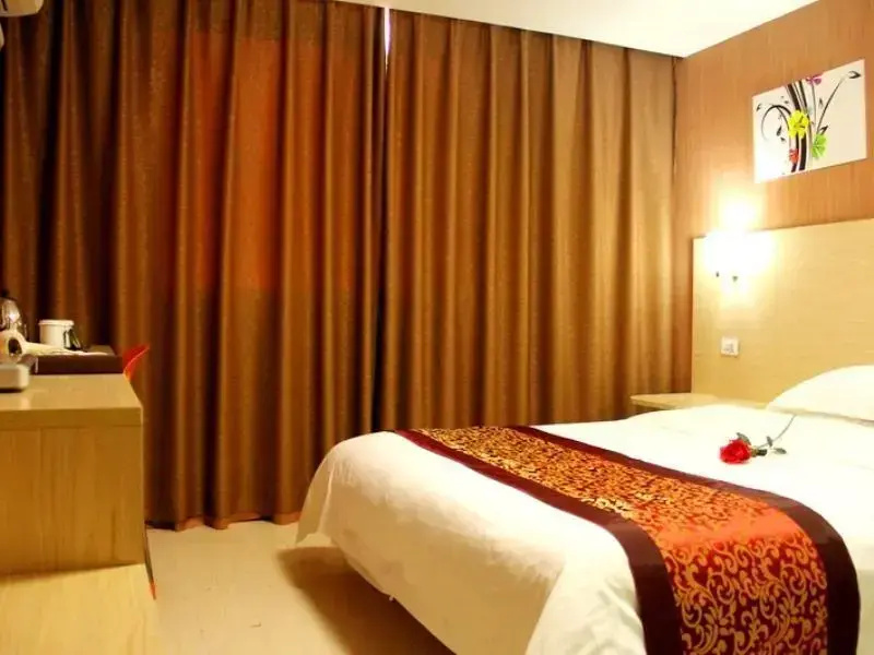 GreenTree Inn Ningxia Zhongwei East Gulou Street Express Hotel - Chambres