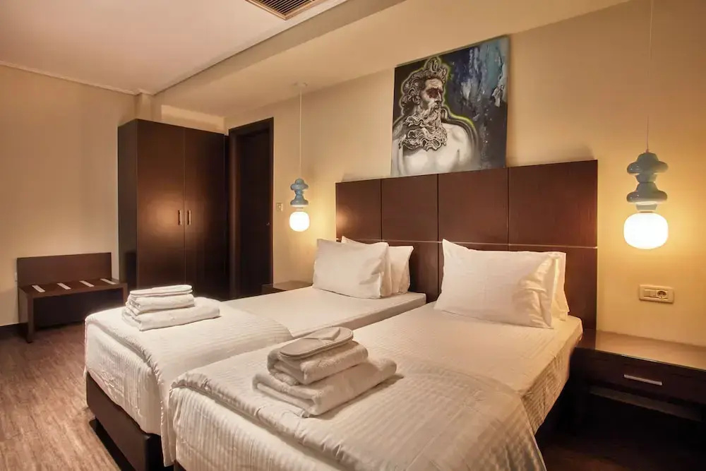 Standard Double room with balcony (twin beds)