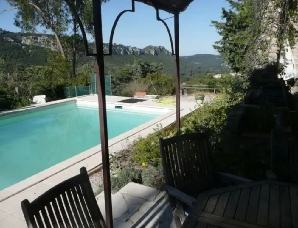 House With 4 Bedrooms in Évenos, With Wonderful Mountain View, Private