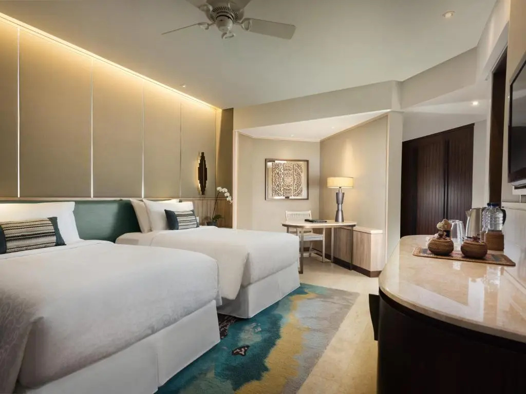 Deluxe Double room pool view (twin beds)