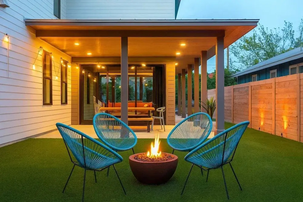 Group Getaway With Chess Garden and Firepit