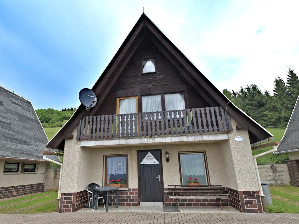 Finnhutte in Trusetal Near Waterfall