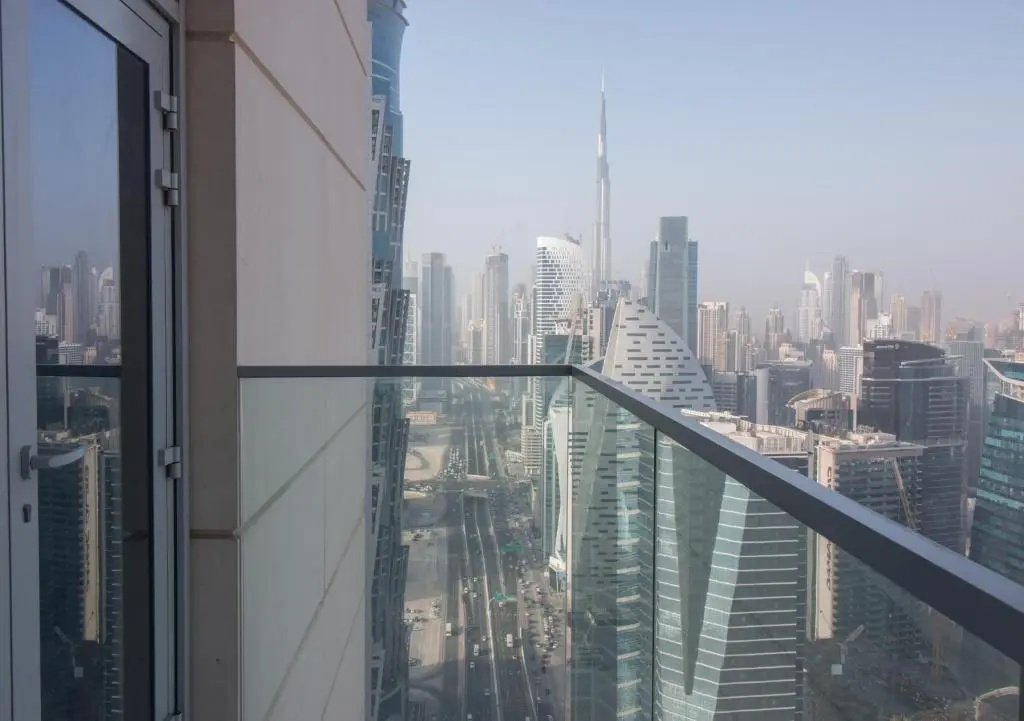 Burj Khalifa view from ALL rooms Brand New 3BR - Noora