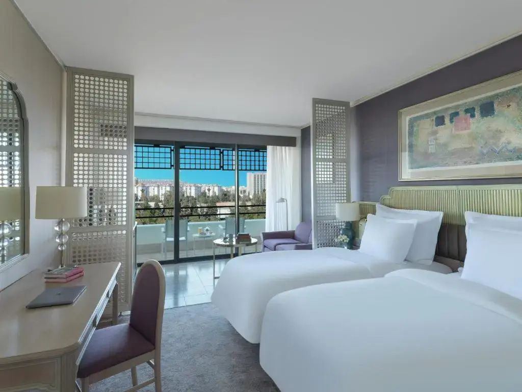 Standard Double room with city view (twin beds)