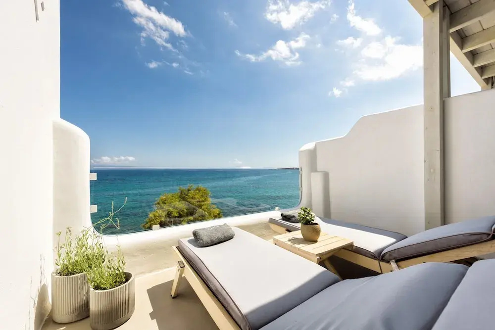 Suite with balcony and with sea view