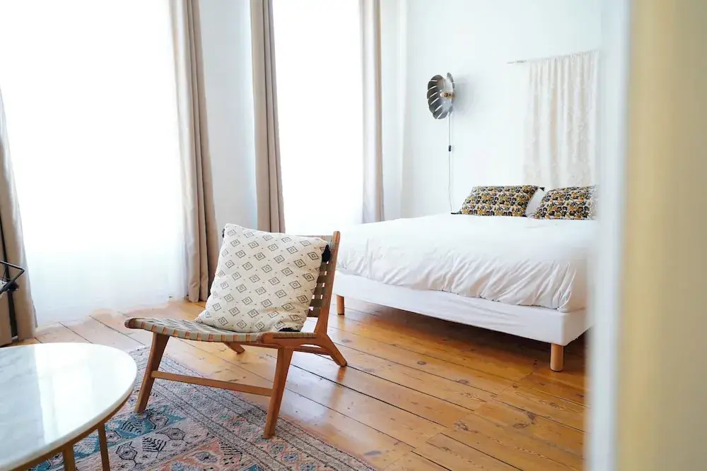 Deluxe Double room with balcony and with city view (full double bed)