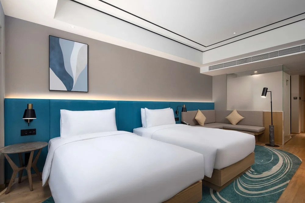 Двухместный номер Superior 2 отдельные кровати в Hilton Garden Inn Xiamen Bailuzhou Park