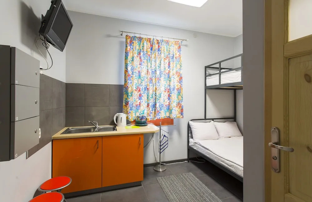 Двухместный номер Standard двуспальная кровать в Hostel Siennicka