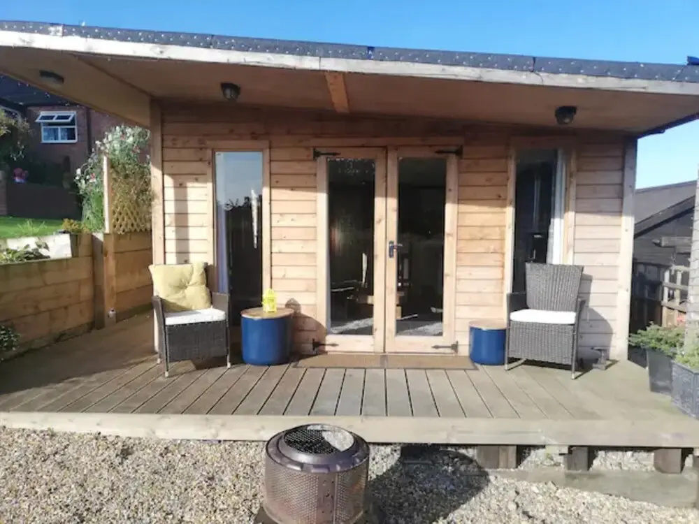 Peaceful Cabin in Skegby -sleeps2- Fire Pit