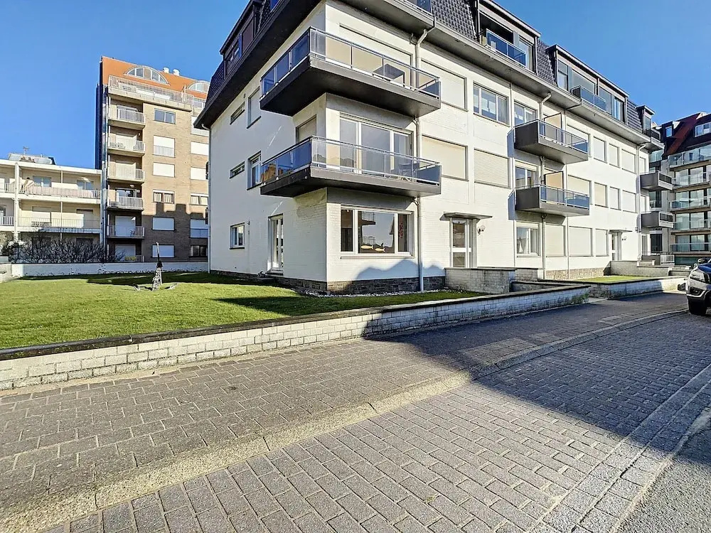 Apartment by the Seawall in Belgium