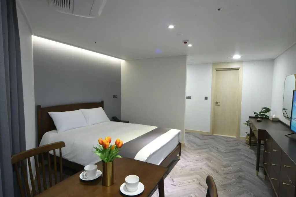 Standard Double room with city view (full double bed)