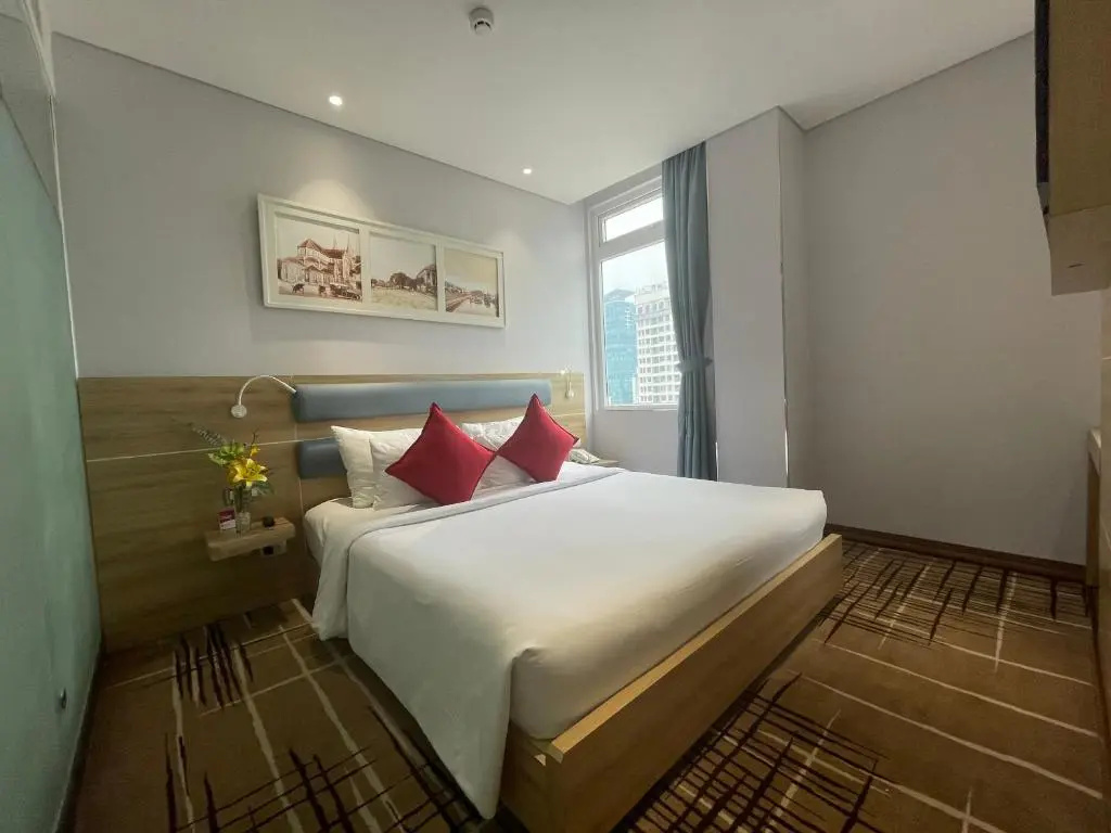 雙人套房,配有雙人床