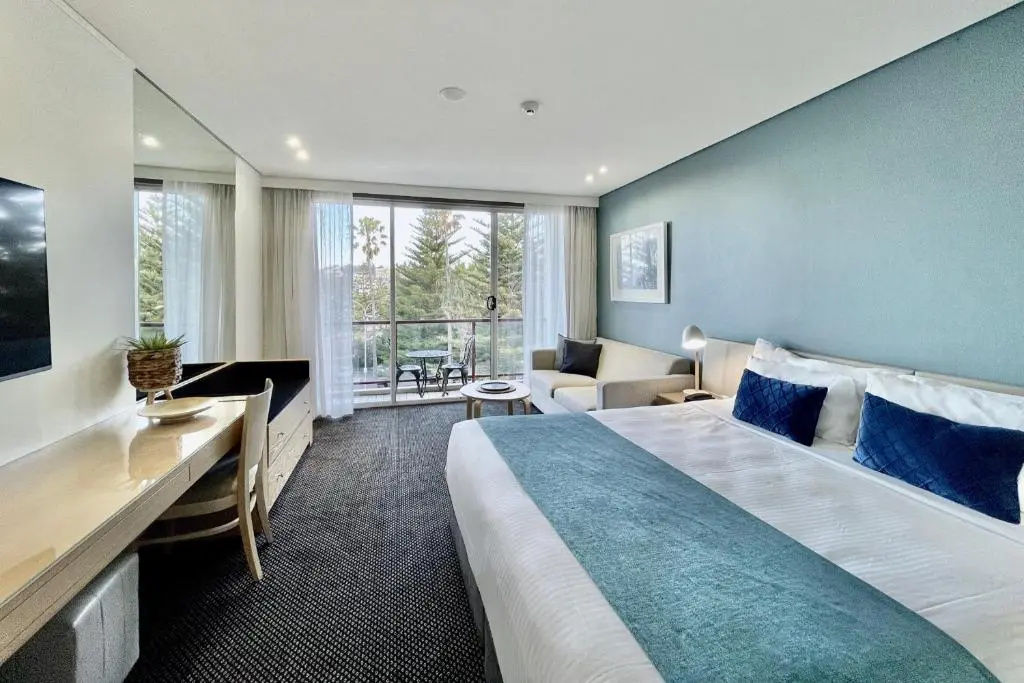 Studio with ocean view