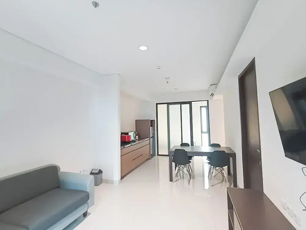 Scenic And Comfortable 2Br (No Kitchen) Apartment At Skales Residence Nusa Dua Bali — фото