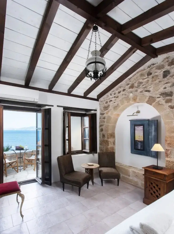 Standard Double room with balcony and with sea view (full double bed)