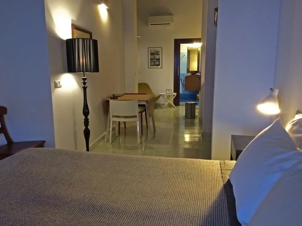 Studio with balcony