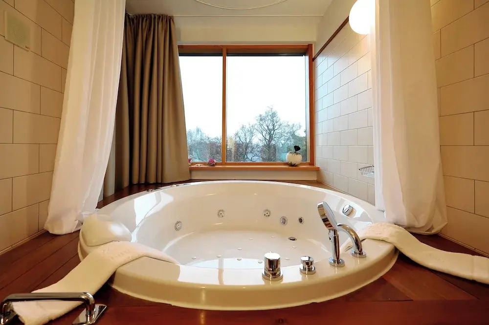 Двухместный полулюкс Luxury двуспальная кровать в Отель Palanga Life Balance SPA
