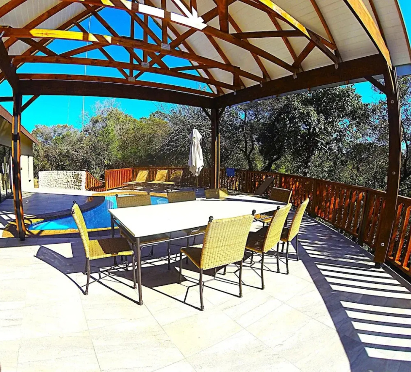 Executive Chalet with park view