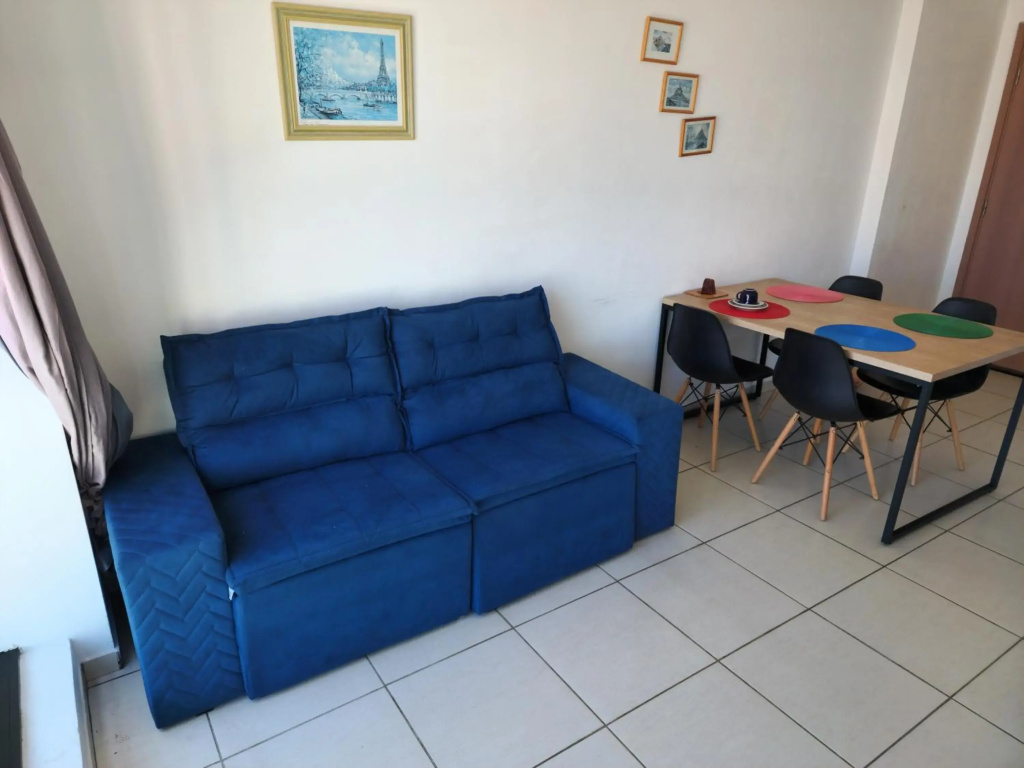 Apartamento mobiliado e confortável em candeias