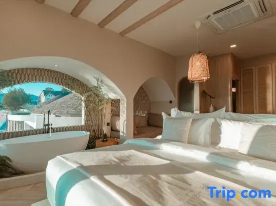 Студия с видом на океан в Maldives Beach Resort