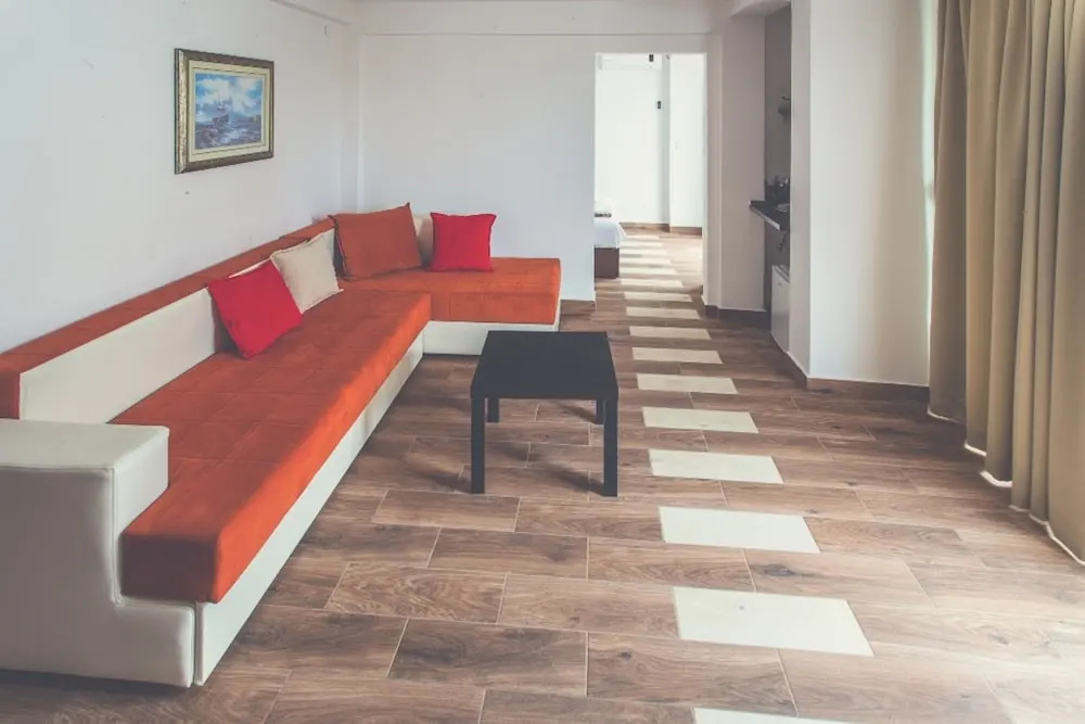 Comfort Quadruple room with balcony and with sea view