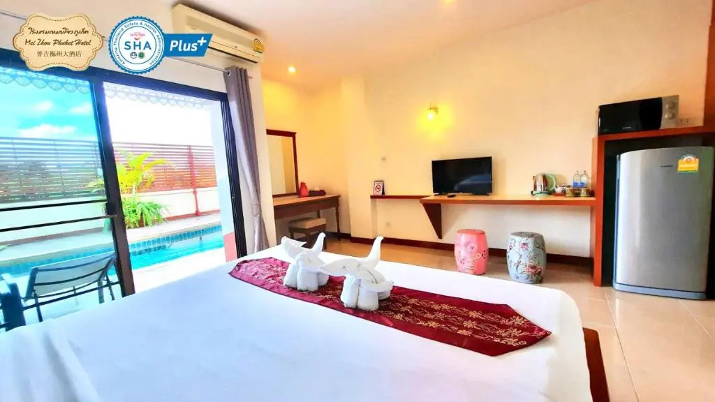 Mei Zhou Phuket Hotel - Chambres