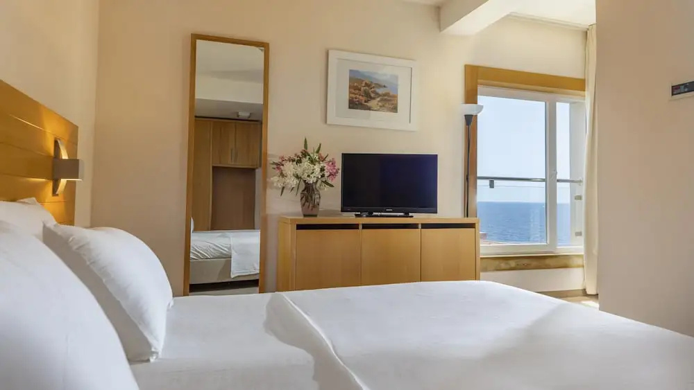 Superior Family room with balcony and with sea view