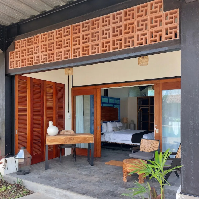 Superior Double room with river view (full double bed)
