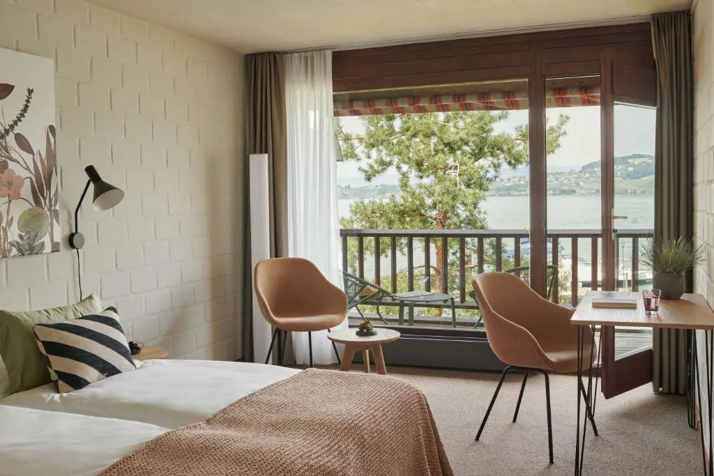 Hotel Bad Murtensee - Chambres