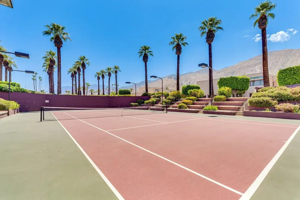 Community Pool Access: Chic Palm Springs Condo