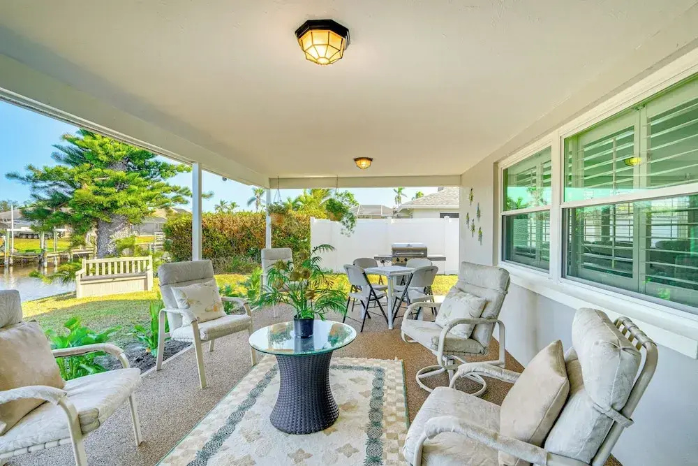 Dock + Patio w/ Canal View: Paradise in Cape Coral
