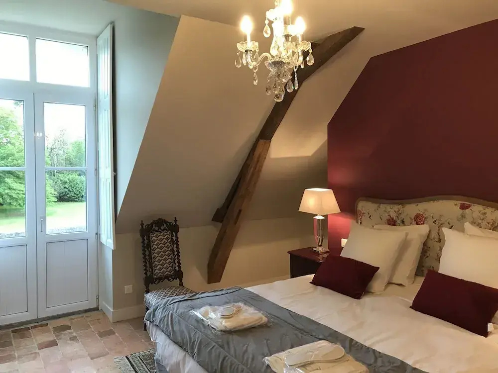 Standard Double room with balcony and with garden view (full double bed)
