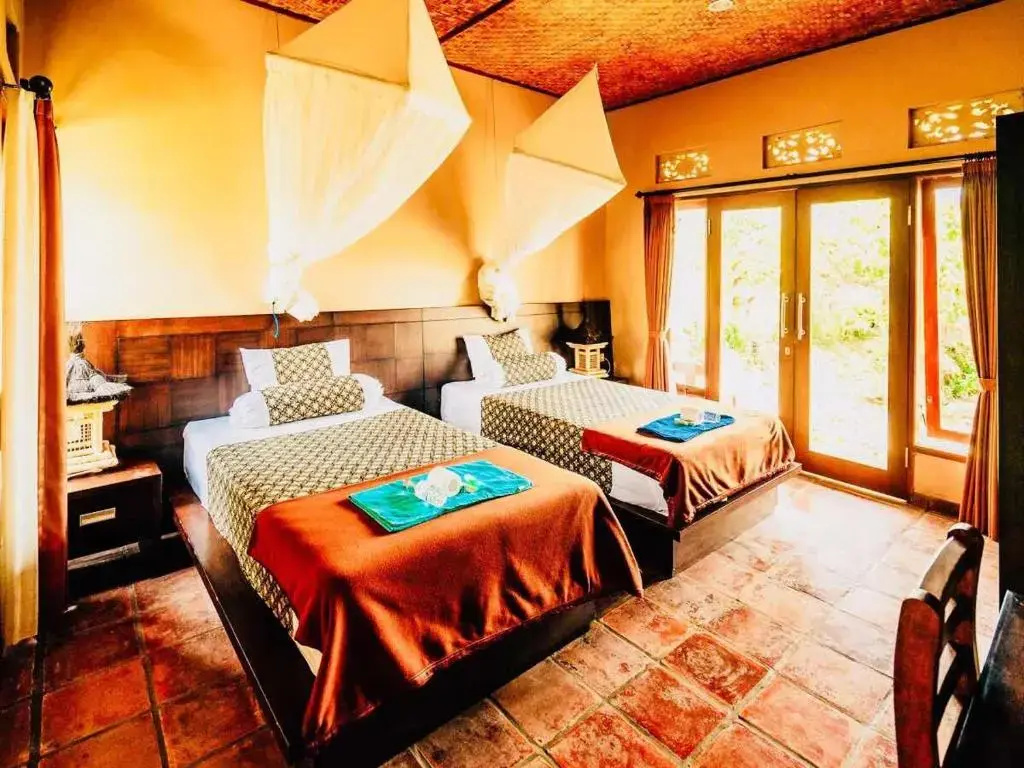 Standard Double room with garden view (twin beds)