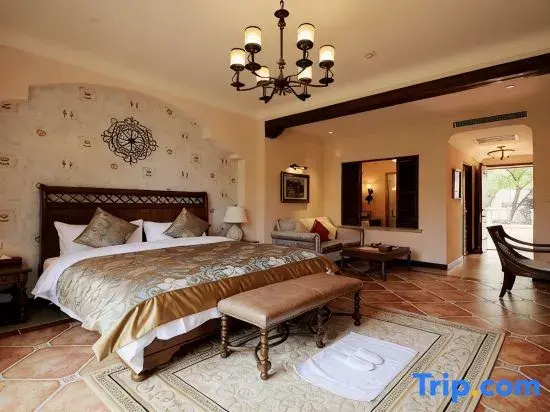Deluxe Double room with garden view (full double bed)