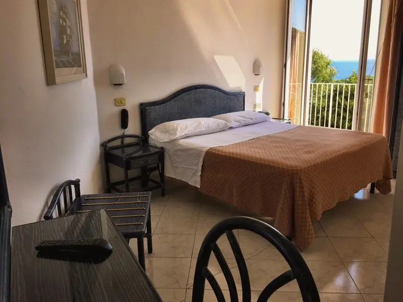 Standard Double room with balcony and with sea view (full double bed)